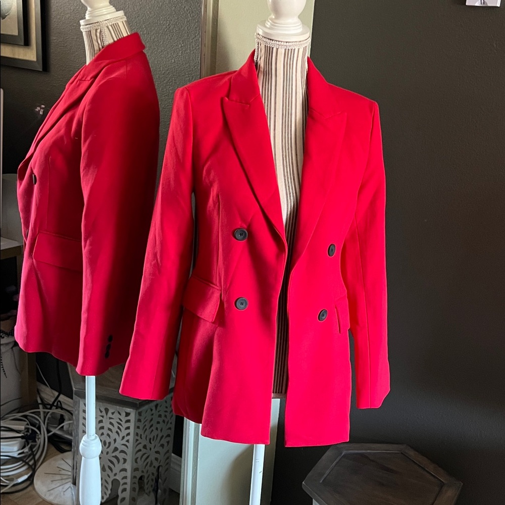 🛑 1 hour sale. NWT House of Harlow, Red Blazer Size XS